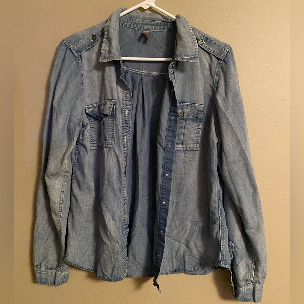 Denim shirt